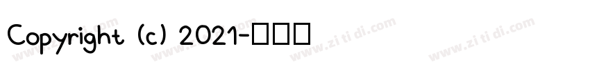 Copyright (c) 2021字体转换